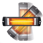 გამათბობელი KUMTEL EX-23 ECORAY BLACK - Image 2