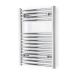 ფოლადის საშრობი Hammam 500x800 Chrome